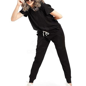 Confortable femmes été survêtement loungewear coton femmes été survêtement actif ensemble - Product Image 2