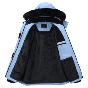 Veste de ski imperméable pour femme avec logo de production OEM personnalisé, doublure intérieure chaude et support d'étiquette - Product Image 4