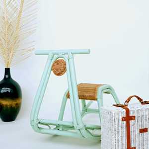 Nouveau style rotin rideon voitures à la main belle bébé rockers monter sur la voiture à bascule pour les enfants - Product Image 5