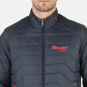 Vestes d'hiver matelassées décontractées de haute qualité fabriquées au Pakistan avec col montant et logo frontal, design personnalisé, vente en gros pour hommes - Product Image 2