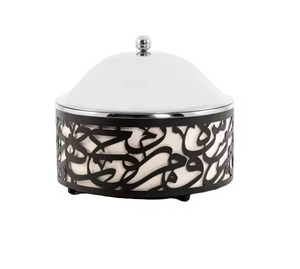 Casseroles de luxe de la meilleure qualité avec couvercle imprimé émaillé personnalisé Nouveau chauffe-plats Prix de gros disponible - Product Image 2