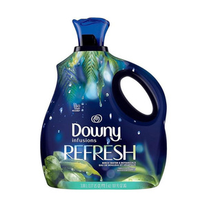 Downy Infusiones 10 oz Pack 4 Eco-Friendly Scent Booster Beads Ropa Refrescante Lavadora Abedul Agua Botánica 100% Natural - Product Image 2