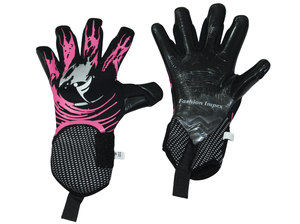 Gants de gardien de but confortables et respirants pour l'extérieur, fermeture à boucle et crochet, design de couleur personnalisé, en latex, pour l'entraînement au football - Product Image 3