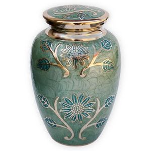 Urna decorativa de alta demanda para cenizas de cremación, suministros a granel para funeral, urna de cremación increíble con impresión de logotipo personalizado OEM ODM - Product Image 5