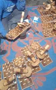 Enrollador de Hilo de Madera de Alta Velocidad con Abrazadera Metálica, Herramienta Profesional para Tejer y Hacer Punto, Enrollador de Fibra Duradero - Product Image 6