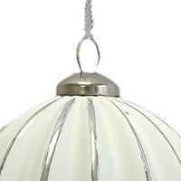 Boules de Noël Modernes et Élégantes en Plastique Argenté de 10 cm, Effet Neige Blanche, Collection de Noël, Fournitures de Fêtes