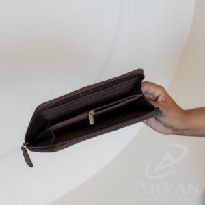 Cartera de cuero de vaca hecha a mano con vaquera occidental turquesa, tarjetero de cuero genuino de alta calidad, bolso de mano con cremallera para mujer - Product Image 6