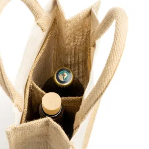 Borsa Portabottiglie in Feltro Personalizzata, Borse Promozionali per Merchandising - Product Image 2