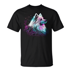 T-shirt promotionnel pour chiens American Eskimo, pour les amoureux des chiens - Product Image 2