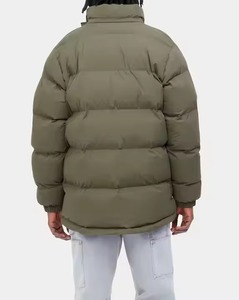 แจ็คเก็ตขนห่านตัวยาวสำหรับผู้ชายดีไซน์หรูหราเสื้อโค้ทขนาดใหญ่พิเศษพร้อมซิปปิดคุณสมบัติกันน้ำสำหรับผู้ชาย - Product Image 2