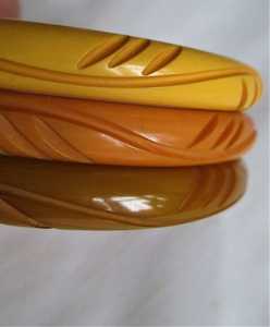 Bracelets en résine bleu et rouge à prix d'usine, bracelets en résine multicolores faits à la main avec motif floral pour femmes - Product Image 2