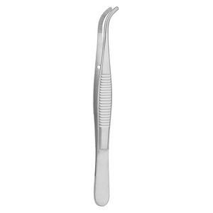 Pinces à pansement de meilleure qualité Instruments chirurgicaux Pinces à pansement en acier allemand Pinces incurvées à pansement en acier - Product Image 5