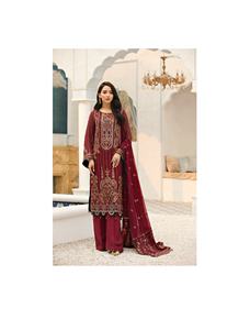 ชุดเดรสคาเมซของปากีสถานชุดเดรสยาวแบบปักลายสำหรับผู้หญิงคอลเลกชันงานสำหรับงานแต่งงานผ้าเรยอนทำจากผ้าไหม - Product Image 5