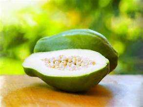 ETIQUETA LIMPIA PAPAYA VERDE CONGELADO APOYO DEL SISTEMA INMUNE ALIMENTOS A BASE DE PLANTAS NATURALES PURAS - Product Image 4