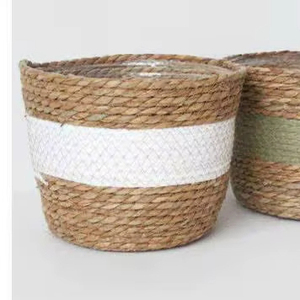 Artisanat naturel Panier de carex décoratif De nombreux modèles disponibles - Product Image 1