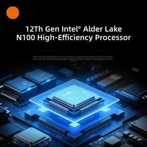 Mini PC Lecoo 12e génération avec Intel N100 (jusqu'à 3,4 GHz) 4C/4T, 8 Go DDR4, SSD M.2 256 Go, Bureau partagé, pour les entreprises, DOS Op - Product Image 5