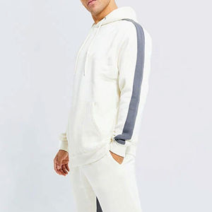 Ensemble de survêtement décontracté pour homme de grande taille avec logo personnalisé de haute qualité, sweat-shirt à capuche, short, jogging respirant, écologique, 100% coton - Product Image 6