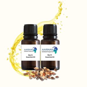 Aceite Esencial de Mirra 100% Puro, Resina de Comiphoramyrrha, Destilación por Vapor, Aceite Natural, Certificado GMP, Nutritivo, Color Amarillo-Marrón - Product Image 2