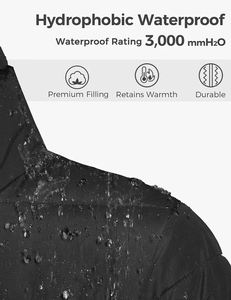 Chaquetas de burbujas personalizadas cálidas y ligeras, venta al por mayor para hombre, Elegantes y ligeras opciones de acolchado - Product Image 4