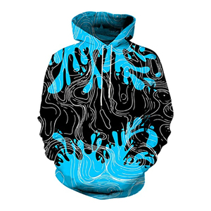 Newly Arrived 100% Cotton Men's <b>Hoodie</b> Professional Design Breathable Customized Logo Sublimation Popular Tie-Dye Printing - Product Image 1