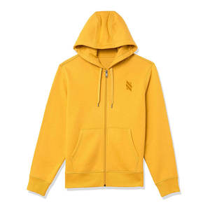 Venta al por mayor 100% algodón adultos sudaderas con capucha de moda último diseño Casual ropa de invierno cuello con capucha con cremallera logotipo personalizable - Product Image 1