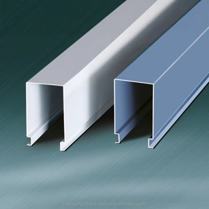 Ready to Sale Bullet Shaped Baffle Metal Ceiling with Distinctive Profile Top Quality Bullet Shaped Baffle Metal Ceiling - Product Image 3