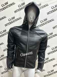 Chaqueta de Motocicleta para Mujer, Tendencia 2025, Personalizada, con Cierre, Cuero Genuino, Manga Larga, Forro de Seda Tejida, Secado Rápido - Product Image 6