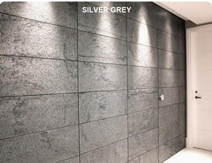 Panel de Pared Decorativo Interior de Piedra Natural Flexible con Diseño Moderno a Rayas, Antiestático y Resistente a la Humedad, SAPPHIRE 012 - Product Image 5