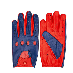 Gants de conduite en cuir de qualité supérieure en gros, nouveau design, gants en cuir et coton à vendre - Product Image 2