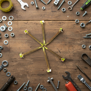 Vis autoperceuses à tête hexagonale, classe 8, acier au carbone galvanisé phosphate, filetage standard, marque PDC, Tek Screw, pouce, durable - Product Image 1