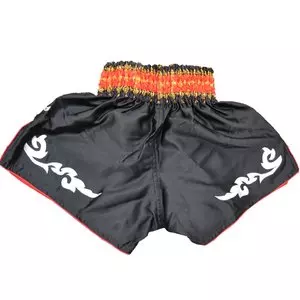 Venta caliente Custom Muay Thai Boxing Shorts Hombres 100% Poliéster Muay Thai Shorts Deportes Sublimación de secado rápido Muay Thai Shorts - Product Image 2