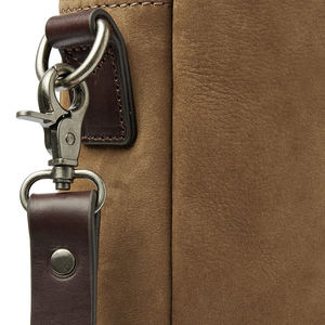 Top vente 100% cuir véritable fabrication nouveaux sacs pour ordinateur portable/taille adulte Logo personnalisé sacs en cuir pour ordinateur portable - Product Image 6