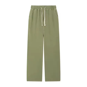 Slim Fit Corduroy Casual Soft Cotton Breathable Lightweight <b>Drawstring</b> Closure Eco-Friendly Everyday Wear Sweat Men's Pants - Product Image 1