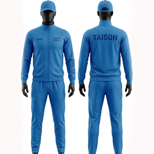 Traje de Entrenamiento para Hombre Premium 220 GSM Poliéster Spandex Transpirable de Secado Rápido Verde Oscuro con Panel de Contraste en las Mangas y Logotipo Personalizado por Sublimación - Product Image 4