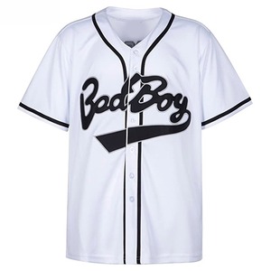 Camiseta de Béisbol Bel-Air para Hombre, Negra, Manga Corta, Sublimación, Poliéster/Algodón, Adulto, Todas las Temporadas, Secado Rápido - Product Image 4