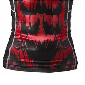 Rash Guard à manches longues anti-UV MMA et BJJ avec logo personnalisé UPF50 + respirant à séchage rapide et écologique - Product Image 5