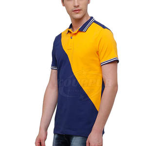 T-shirts décontractés pour hommes KOURPUR de qualité supérieure, 100% coton, respirants, coupe régulière, personnalisables, motif uni, col roulé - Product Image 4