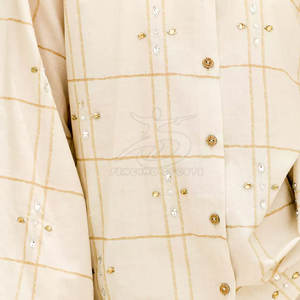 Conjunto Casual de Algodón 100%, Camisa de Manga Larga y Pantalones, Diseño Sólido con Decoración de Botones, Secado Rápido y Transpirable para Comodidad en Verano - Product Image 4