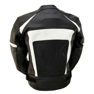 Blouson en cuir de moto de qualité supérieure avec service OEM, blouson en cuir de moto respirant à la vente - Product Image 2