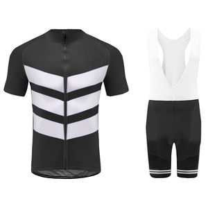 Conjunto de Maillot y Culote de Ciclismo Personalizado Unisex, de Secado Rápido y Transpirable, Uniformes de Ciclismo al por Mayor - Product Image 4