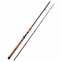 Canne à pêche en fibre de carbone haute résistance, puissance XXH, pour la pêche en mer, canne à lancer et à filer en 2 brins, action rapide, pour la pêche au gros gibier
