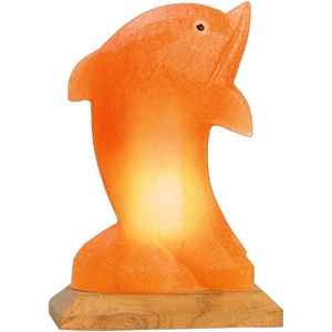 Lampe au sel de l'Himalaya artisanale naturelle et écologique faite à la main Lampe d'amour de style nautique sculptée au Pakistan de haute qualité pour le bureau à domicile - Product Image 1