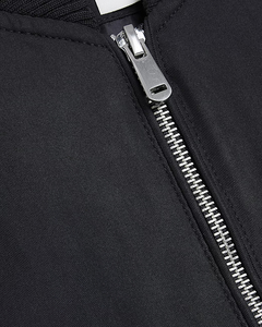 Blouson aviateur zippé pour homme de haute qualité, personnalisable, nouvelle mode, service OEM, blouson d'hiver noir, prix de gros - Product Image 5