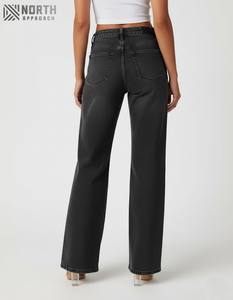 Nouveau pantalon en jean écorché respirant à la mode pour femmes de haute qualité à séchage rapide Ruff travail jean pantalon pour femmes jeans pour femmes - Product Image 5