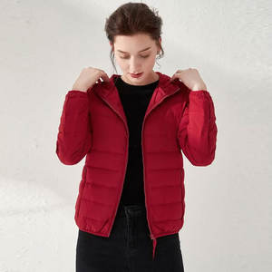 Chaqueta acolchada para correr de nailon 100% personalizada para mujer, impermeable, a prueba de viento, de alto rendimiento, diseño informal de burbujas para Otoño/Invierno - Product Image 2