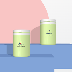 ขวดพลาสติก PET ทรงกลมโดยผู้ผลิตเวียดนาม บรรจุภัณฑ์ขนมใสและบรรจุภัณฑ์เก็บอาหารพร้อมฝาปิดสําหรับคุกกี้ รุ่น Pavico - Product Image 3