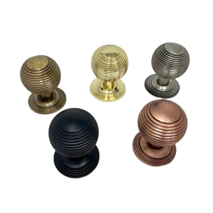 Boutons d'armoire en acier inoxydable massif Poignées de tiroir en or vintage Boutons d'armoire de cuisine en laiton antique Style fer Style Vintage - Product Image 1