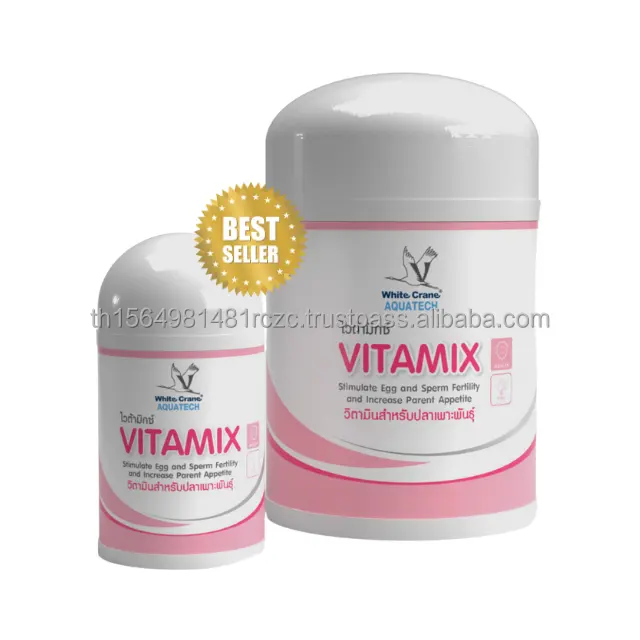 วิตามิน VITAMIX สําหรับปลาแม่กระตุ้นวิตามิน Eeg สําหรับผู้ปลูกปลาเพื่อกระตุ้นการเจริญพันธุ์ขนาด 50g