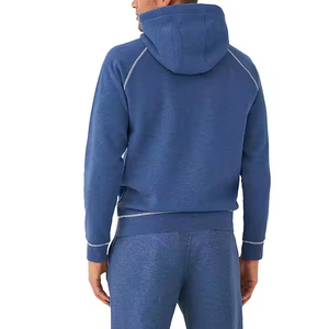 Pulls à capuche d'hiver personnalisés avec logo 2025 pour hommes, 100 % coton de haute qualité, unis et à capuche, commandes en gros – Meilleures ventes - Product Image 6