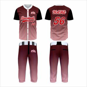 Ensemble de Tenues de Baseball pour Hommes Personnalisées de Haute Qualité 100% Polyester Motif Uni Séchage Rapide avec Logo Avant - Product Image 6